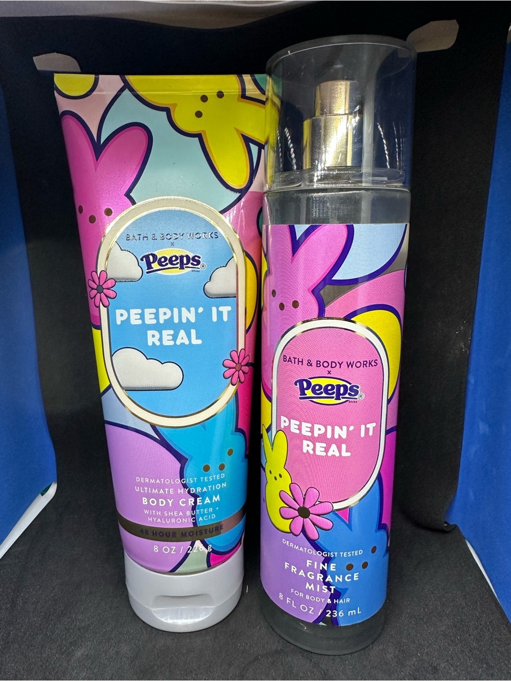 🆕 Bath & Body Works Peepin’ it Real fragrance mist and body cream ✨unused✨